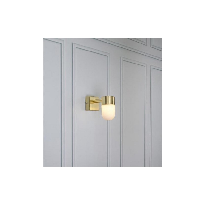 Markslöjd 106374 - Aplique de baño MENTON 1xG9/18W230V IP44