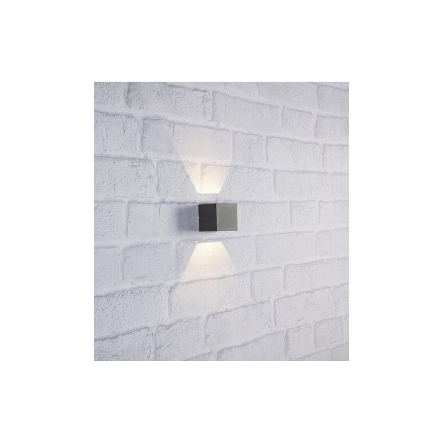 Markslöjd 106521 - Luminaria exterior LED ARGOS LED/4W/230V IP44 gris