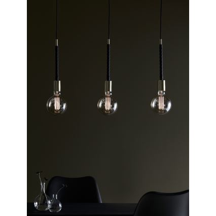 Markslöjd 106708 - Lámpara suspendida con alambre SEDLO 3xE27/60W/230V