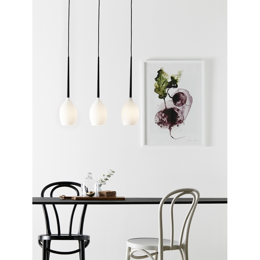 Markslöjd 106808 - Lámpara suspendida con alambre SALUTE 3xE14/40W/230V