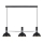 Markslöjd 106855 - Lámpara colgante LARRY 3xE27/60W/230V