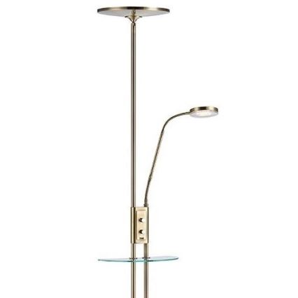 Markslöjd 107009 - LED Lámpara de pie regulable FRIEND LED/18W/230V + LED/5W