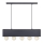 Markslöjd 107037 - Lámpara suspendida con alambre COUTURE 5xE27/40W/230V negro
