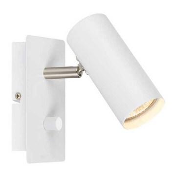 Markslöjd 107346 - Lámpara de pared empotrable regulable BARCELONA 1xGU10/12W/230