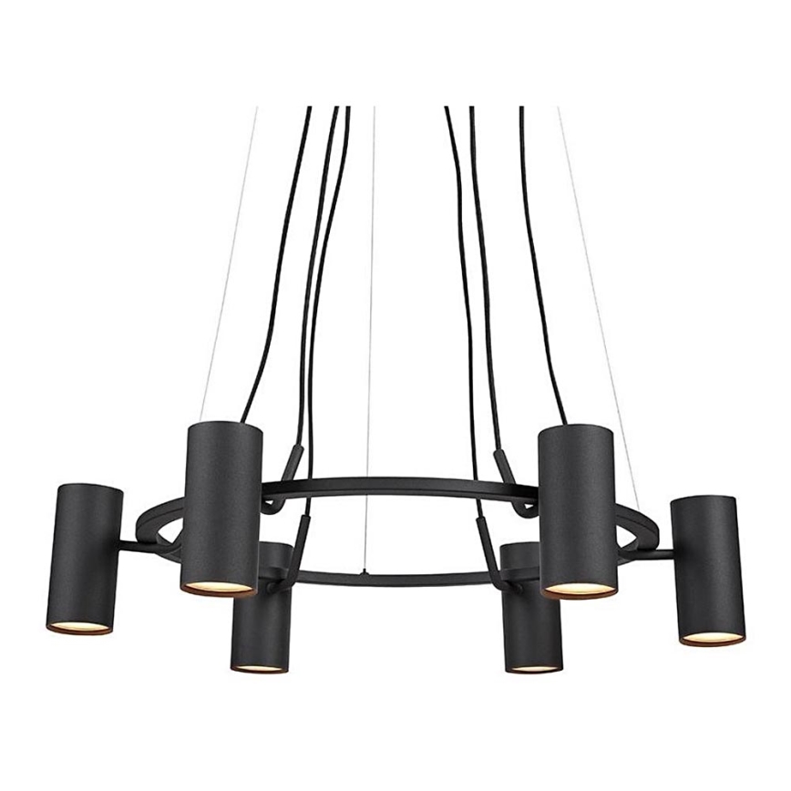 Markslöjd 107357 - Lámpara colgante PORTO 6xGU10/12W/230V