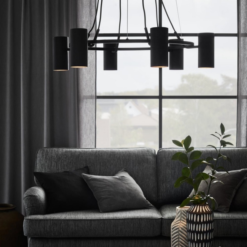 Markslöjd 107357 - Lámpara colgante PORTO 6xGU10/12W/230V