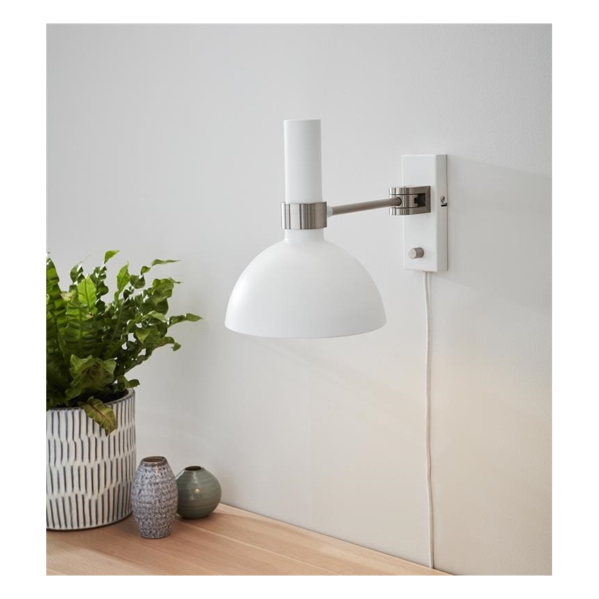 Markslöjd 107499 - Aplique regulable LARRY 1xE27/60W/230V