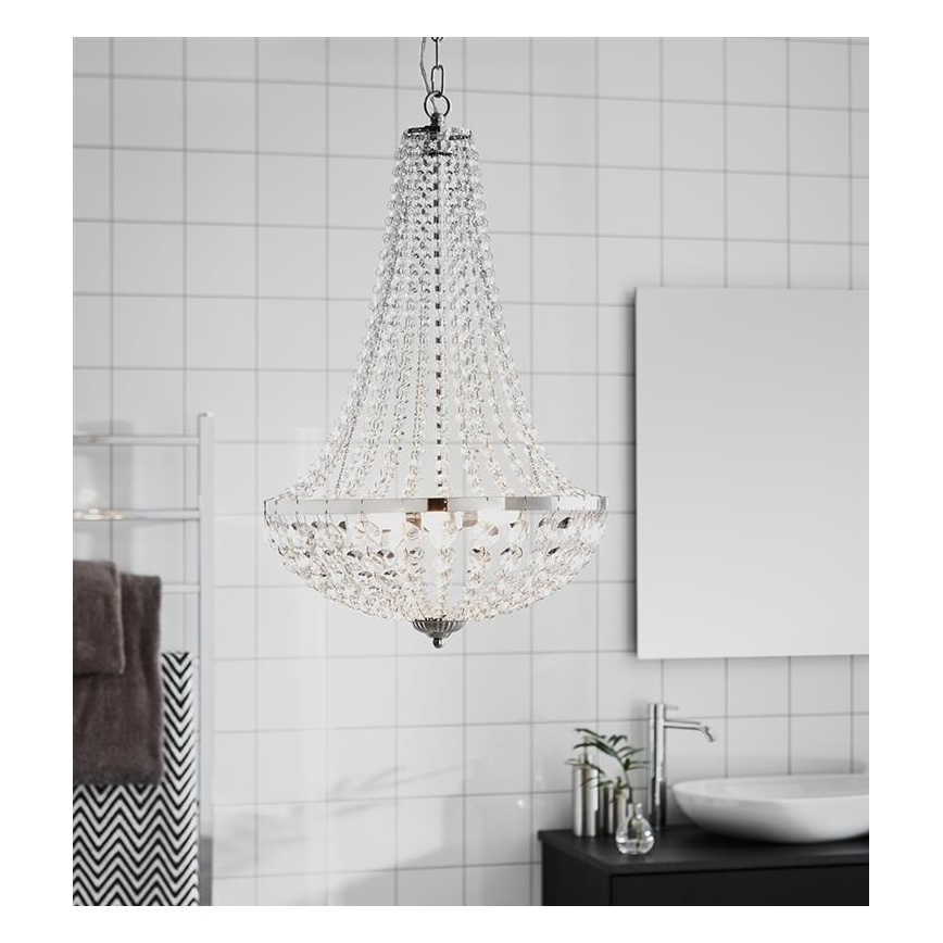 Markslöjd 107551 - Lámpara colgante de cristal para el baño 3xG9/20W/230 IP44