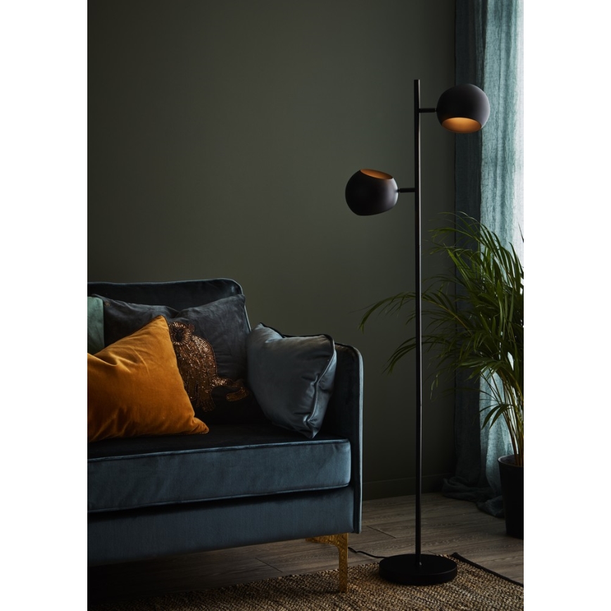 Markslöjd 107741 - Lámpara de pie EDGAR 2xE14/40W/230V