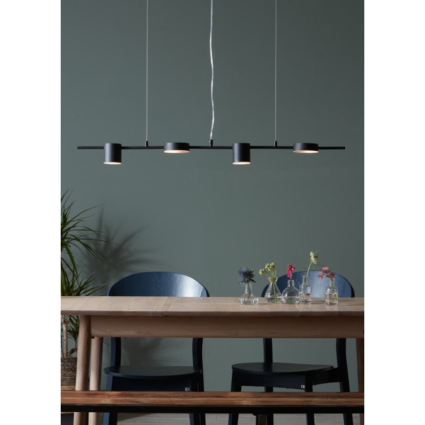 Markslöjd 107746 - Lámpara colgante ROW 4xG9/7W/230V