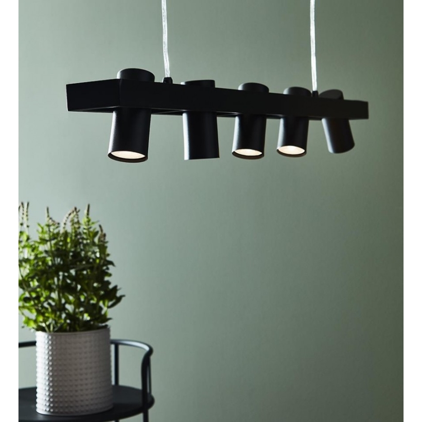 Markslöjd 107784 - Lámpara colgante TORINO 5xGU10/7W/230V