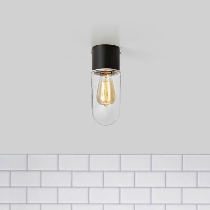 Markslöjd 107796 - Plafón de baño ZEN 1xE27/15W/230V IP44