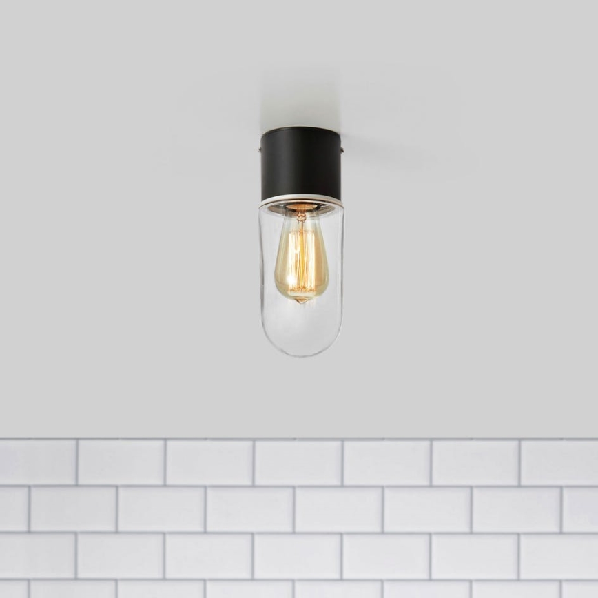 Markslöjd 107796 - Plafón de baño ZEN 1xE27/15W/230V IP44