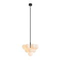 Markslöjd 107911 - Lámpara colgante con varilla MERLOT 13xG9/20W/230V Ø 56 cm blanco/negro