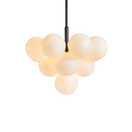 Markslöjd 107911 - Lámpara colgante con varilla MERLOT 13xG9/20W/230V Ø 56 cm blanco/negro