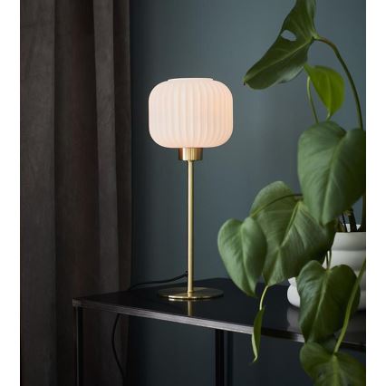 Markslöjd 108120 - Lámpara de mesa SOBER 1xE27/60W/230V cobre