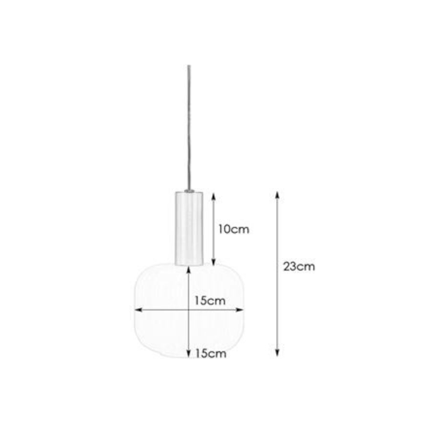 Markslöjd 108123 - Lámpara de araña con cable SOBER 1xE14/40W/230V cobre