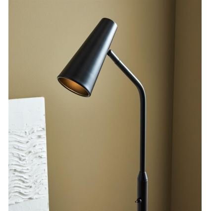 Markslöjd 108206 - Lámpara de pie CREST 1xGU10/7W/230V negro