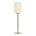 Markslöjd 108251 - Lámpara de mesa CAVA 1xE14/40W/230V dorado