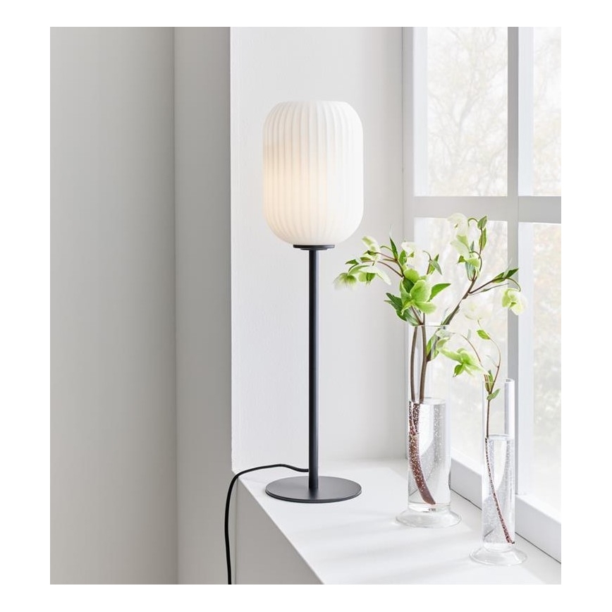 Markslöjd 108252 - Lámpara de mesa CAVA 1xE14/40W/230V negro