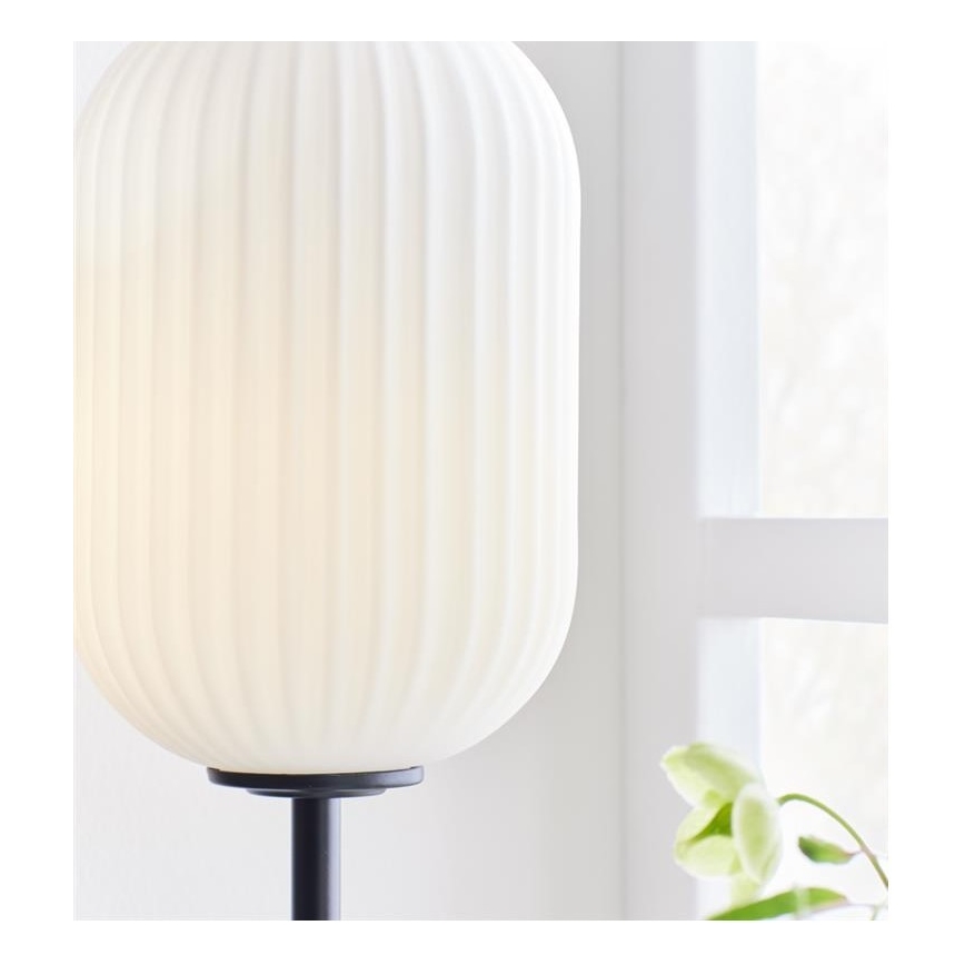 Markslöjd 108252 - Lámpara de mesa CAVA 1xE14/40W/230V negro