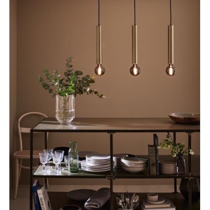Markslöjd 108261 - Lámpara colgante SENCILLO 3xE27/40W/230V dorado