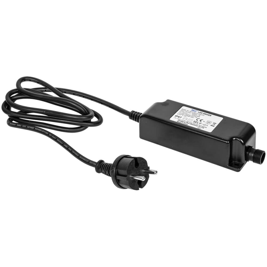 Markslöjd 108393 - Adaptador de alimentación para exteriores GARDEN24 36W/31V IP67