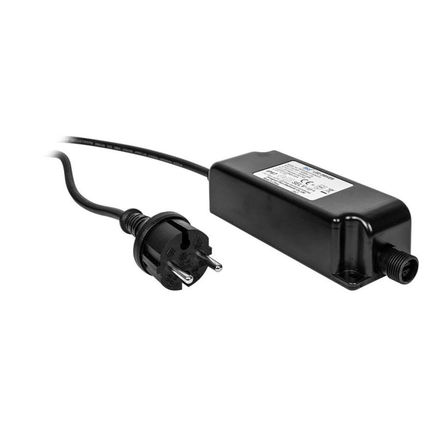 Markslöjd 108393 - Adaptador de alimentación para exteriores GARDEN24 36W/31V IP67