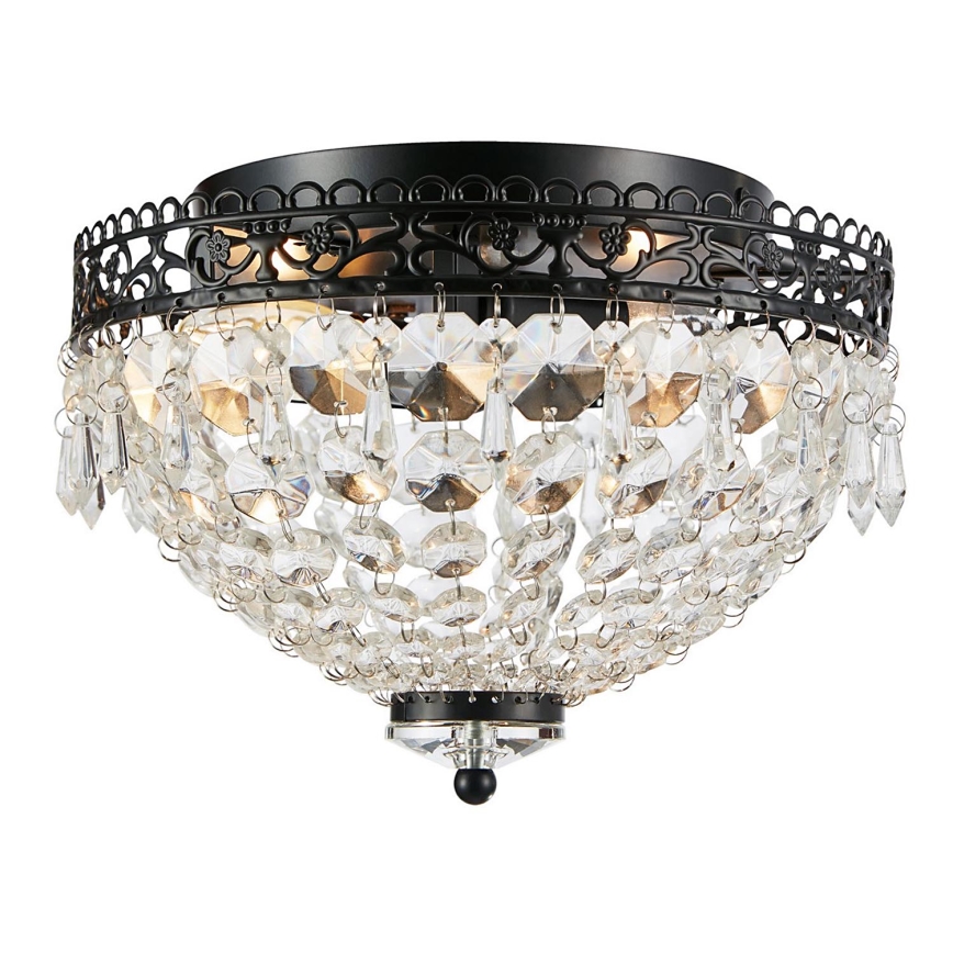 Markslöjd 108424 - Plafón JOLINE 2xE14/40W/230V negro