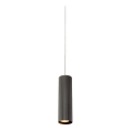 Markslöjd 108472 - Lámpara colgante COSTILLA 1xGU10/7W/230V antracita