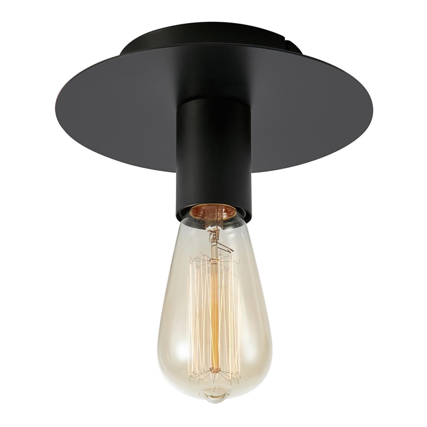Markslöjd 108540 - Plafón PIATTO 1xE27/40W/230V negro