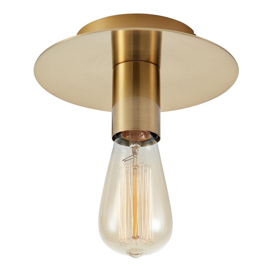 Markslöjd 108541 - Plafón PIATTO 1xE27/40W/230V dorado