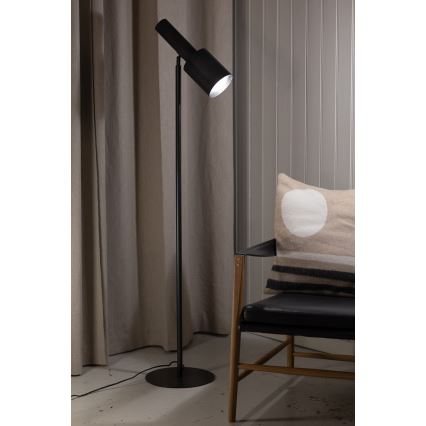 Markslöjd 108542 - Lámpara de pie OZZY 1xE27/40W/230V negro