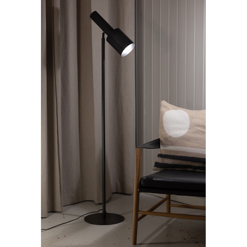 Markslöjd 108542 - Lámpara de pie OZZY 1xE27/40W/230V negro