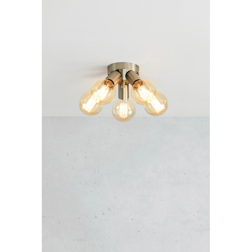 Markslöjd 108554 - Plafón MAZZO 5xE27/40W/230V cromo mate