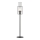 Markslöjd 108556 - Lámpara de mesa TUBO 1xE14/40W/230V 65 cm negro/transparente