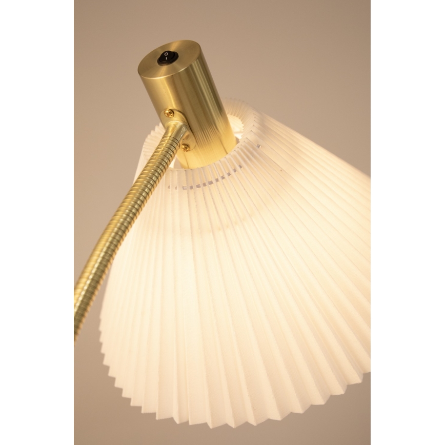 Markslöjd 108569 - Lámpara de pie MIRA 1xE27/40W/230V dorado