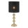 Markslöjd 108574 - Lámpara de mesa OCTO 1xE27/40W/230V negro/dorado