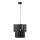 Markslöjd 108581 - Lámpara colgante VIENTO 1xE27/40W/230V negro