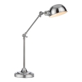 Markslöjd 108583 - Lámpara de mesa PORTLAND 1xE27/40W/230V cromo brillante