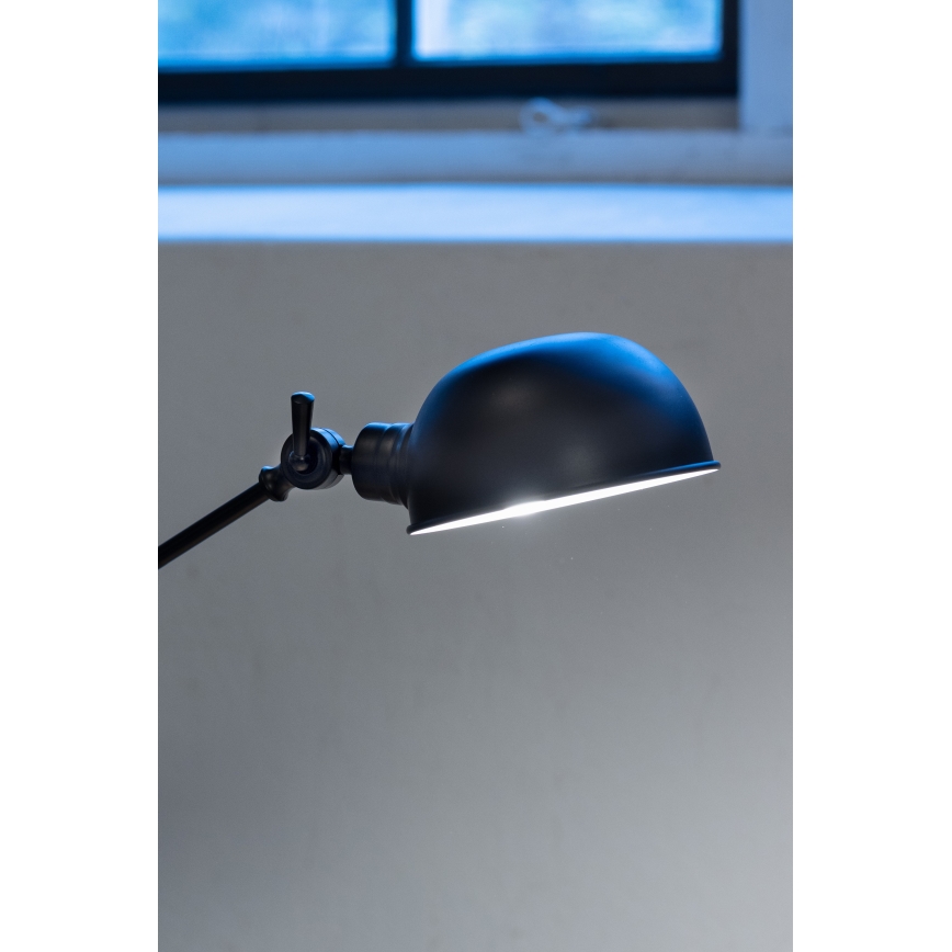 Markslöjd 108584 - Lámpara de mesa PORTLAND 1xE27/40W/230V negro