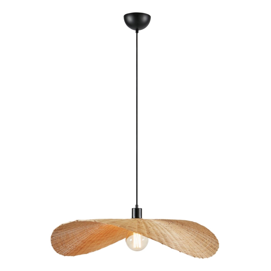 Markslöjd 108677 - Lámpara colgante RAYO 1xE27/40W/230V beige/bambú