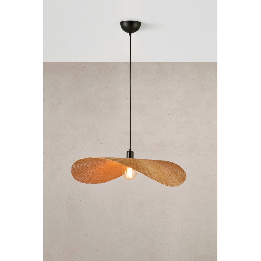 Markslöjd 108677 - Lámpara colgante RAYO 1xE27/40W/230V beige/bambú