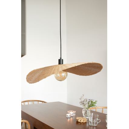 Markslöjd 108677 - Lámpara colgante RAYO 1xE27/40W/230V beige/bambú