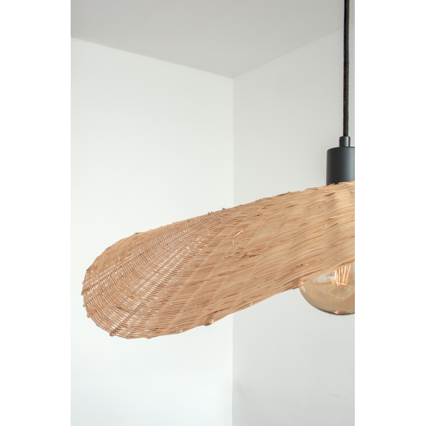 Markslöjd 108677 - Lámpara colgante RAYO 1xE27/40W/230V beige/bambú