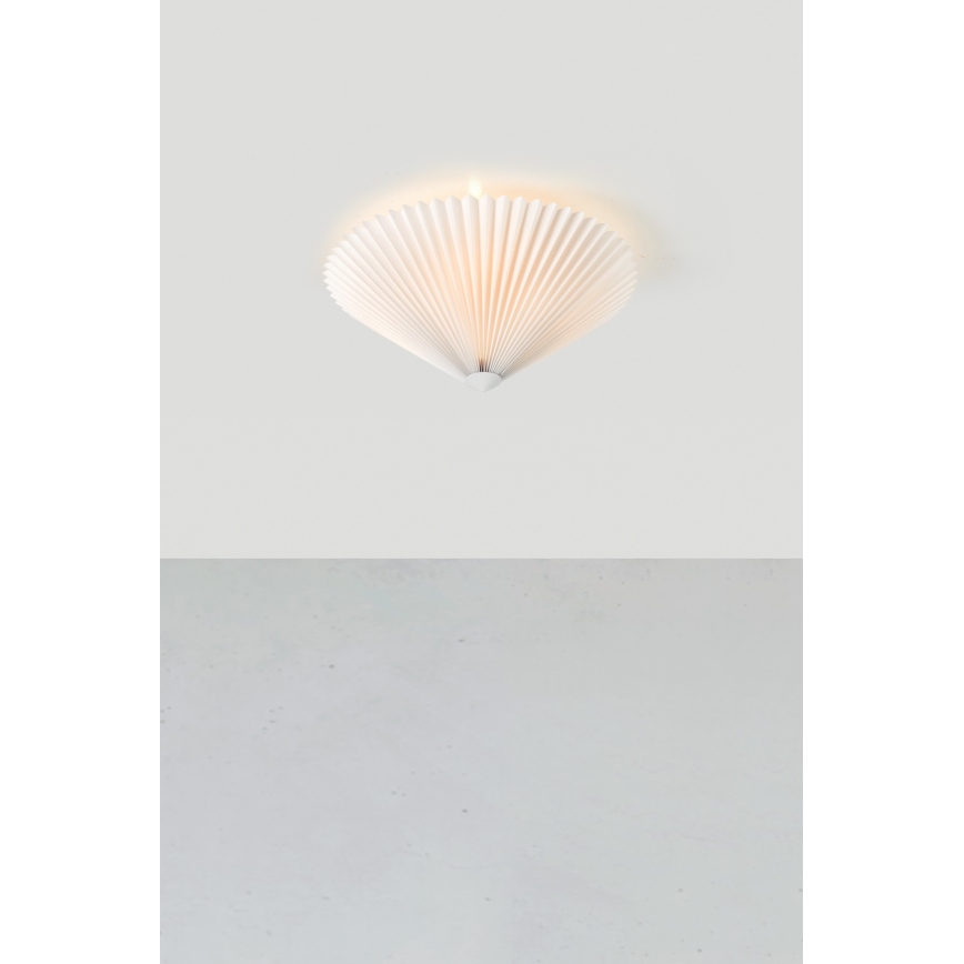 Markslöjd 108702 - Plafón PLISADO 3xE14/40W/230V diá. 50 cm blanco