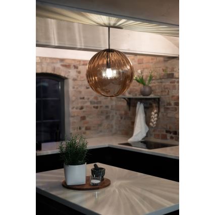 Markslöjd 108763 - Lámpara colgante FENGARI 1xE14/40W/230V beige