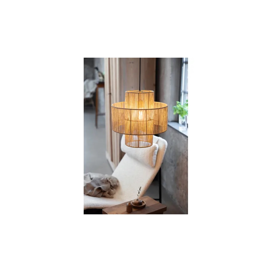 Markslöjd 108767 - Lámpara colgante SOGA 1xE27/40W/230V dorado