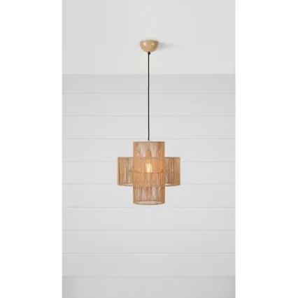 Markslöjd 108767 - Lámpara colgante SOGA 1xE27/40W/230V dorado