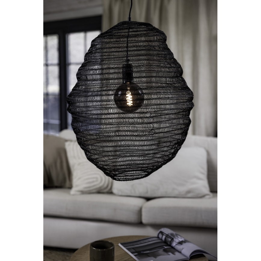 Markslöjd 108772 - Lámpara colgante TAZZA 1xE27/40W/230V negro